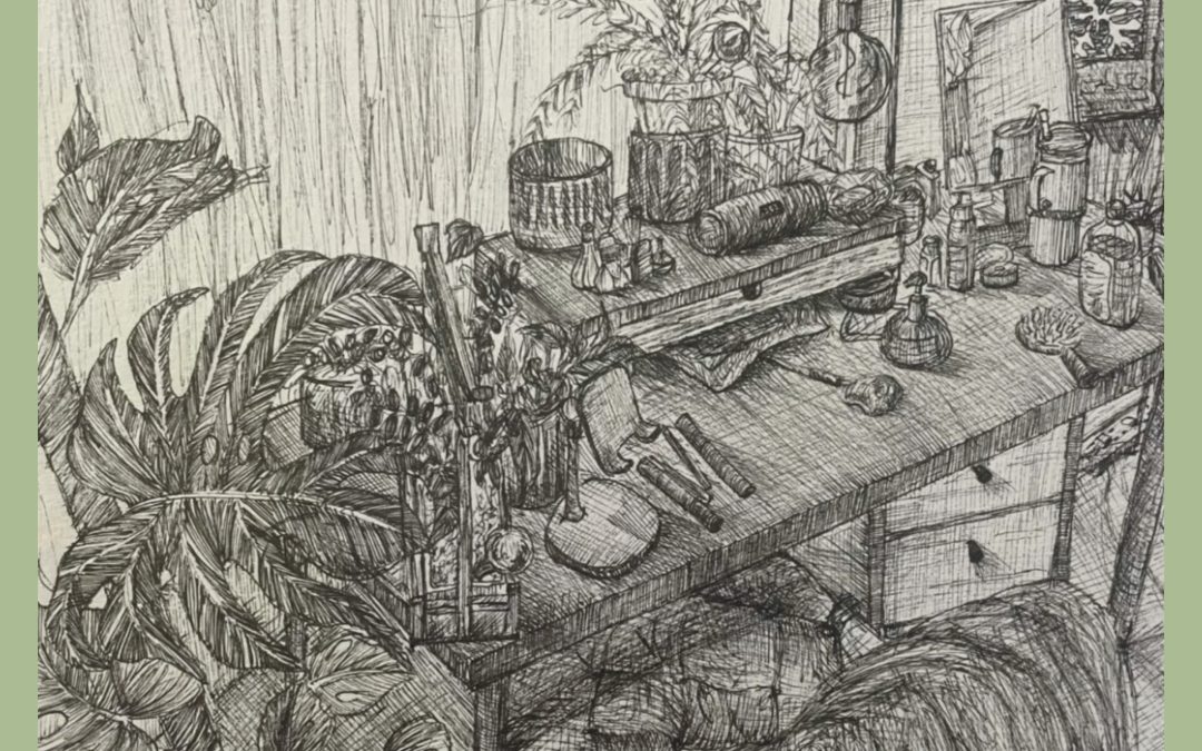 Scarlet’s Desk