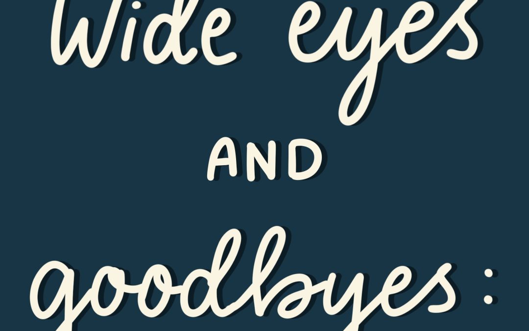 Wide Eyes and Goodbyes